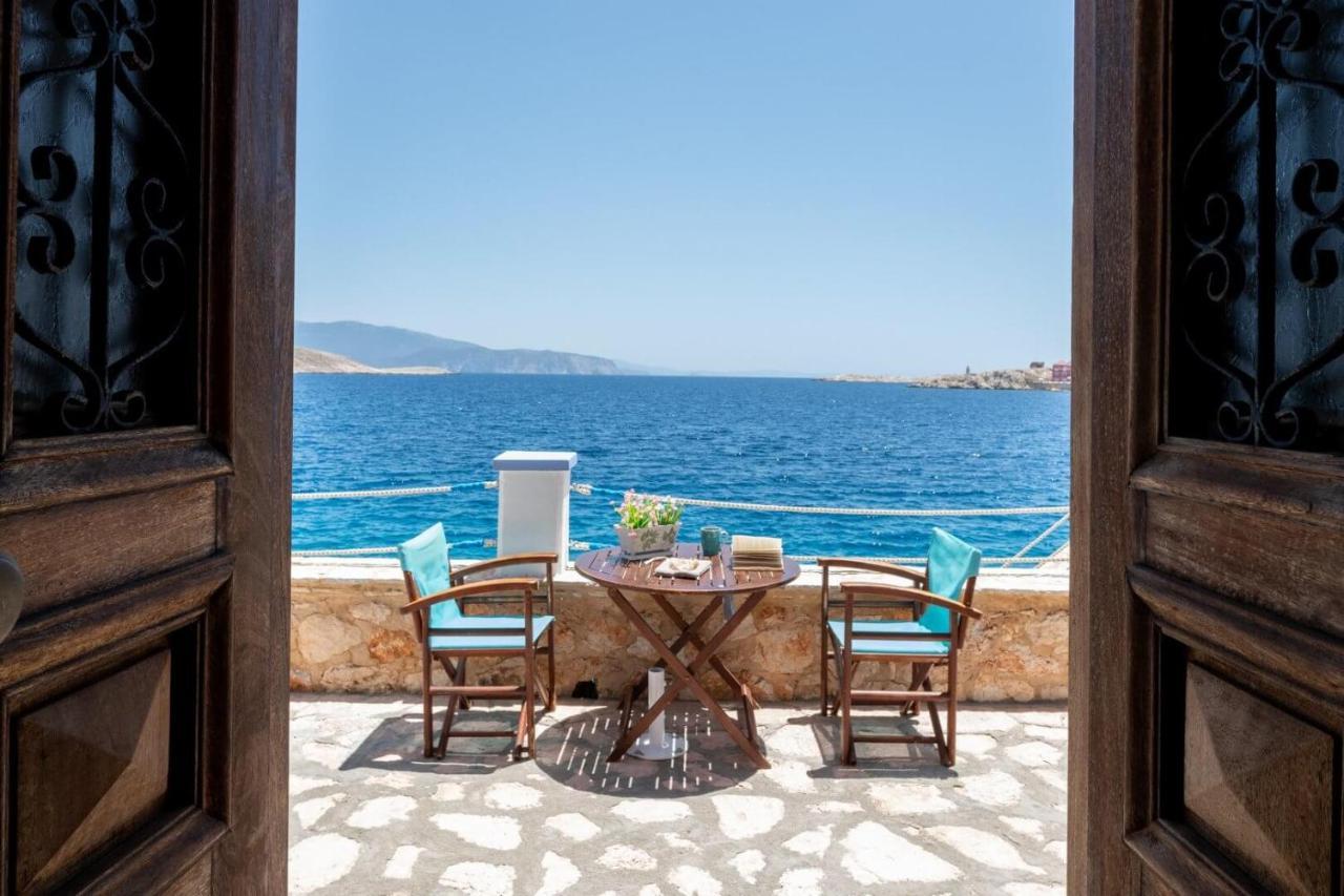 Villa Leleka Chalki Town المظهر الخارجي الصورة